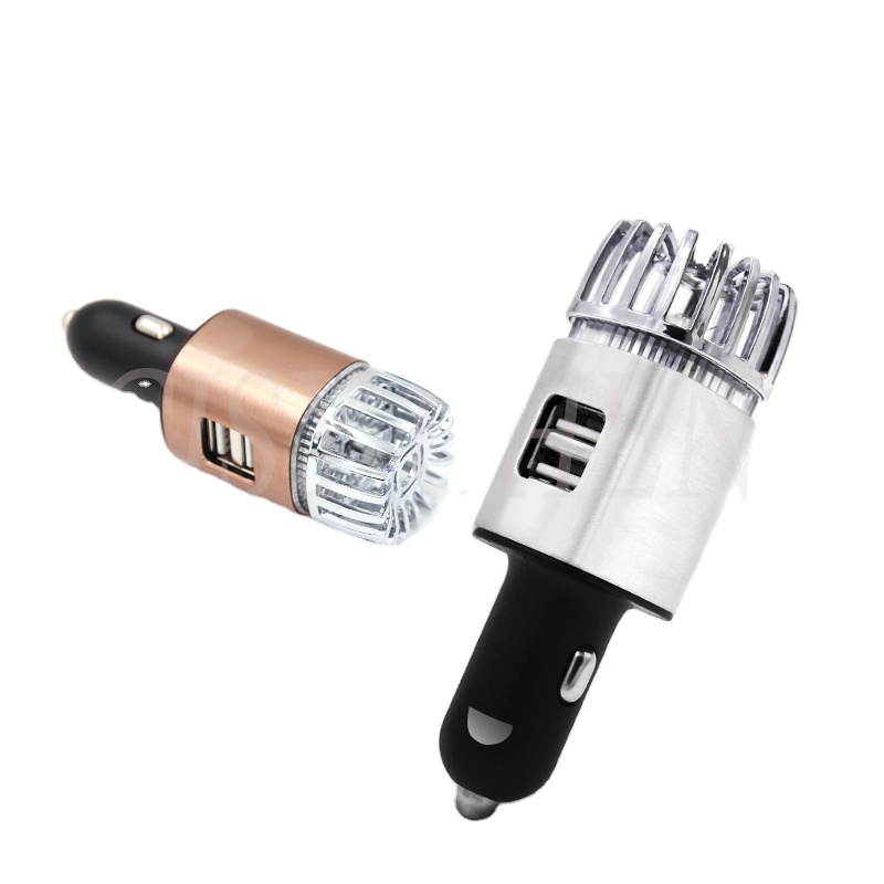 Новинка 2020, автомобильный мини-ионизатор воздуха с USB, очиститель для удаления пыли, пыльцы, дыма и неприятного запаха