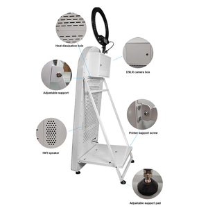 Photomaton à écran tactile de 32 pouces, miroir magique pour selfie, photomaton avec <span class=keywords><strong>imprimante</strong></span> et <span class=keywords><strong>logiciel</strong></span> pour mariage et événements - Product Image 6