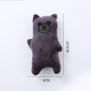 Jouet interactif sonore amusant en peluche de coton à l'herbe à chat pour chats, en forme d'animal, vente en gros - Product Image 6