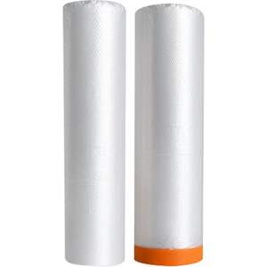 Over Spray protettivo Pe 270cm pellicola per mascheratura auto pre-nastrata copertura antipolvere pellicola di plastica barriera blocco di vernice pellicola per mascheratura in plastica - Product Image 6