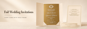 Juego de Invitaciones de Boda Personalizadas en Azul Marino y Dorado, Invitaciones de Lujo con Espejo Acrílico Plegable, Invitaciones de Felicitación para Eventos con Tarjeta de Confirmación de Asistencia - Product Image 4