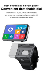 2024นาฬิกาอัจฉริยะ M200แอนดรอยด์แฟชั่นใหม่สำหรับผู้ชาย IP54แอนดรอยด์กันน้ำติดตามการออกกำลังกายด้วยขนาด2.88นิ้ว4GB/64GB - Product Image 6