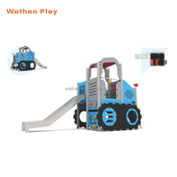 Toboggan en plastique HDPE de haute qualité pour équipement de terrain de jeux extérieur, utilisation en maternelle et à l'école