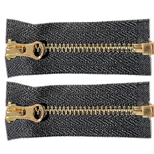 하이 퀄리티 맞춤형 자동 잠금 지퍼 의류 및 신발 황동 및 니켈 소재 오픈 엔드 금속 - Product Image 5