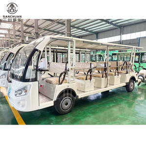 Navette touristique électrique de luxe à sortie d'usine 14-20 places, certifiée CE, à bas <span class=keywords><strong>prix</strong></span> - Product Image 4
