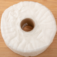 Rouleau de filtres à thé et café triangulaires en nylon avec logo personnalisé thermoscellé, qualité alimentaire, jetables, 6000 pièces/rouleau