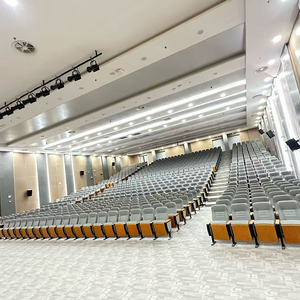 Promotion du fabricant : Chaises d'auditorium universitaires avec tableau d'écriture – Design moderne en <span class=keywords><strong>bois</strong></span> pour l'école, le bureau à domicile et le cinéma - Product Image 1