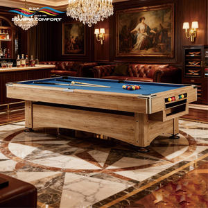 S.q.f nóng Bán thiết kế mới trong nhà 7ft <span class=keywords><strong>Snooker</strong></span> bảng hồ bơi kích thước tùy chỉnh bàn bi-a MDF đệm màu xanh lá cây kim loại nhựa bán buôn - Product Image 3