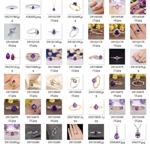 Optimale Prijs 14K Goud Gevulde Geboortesteen Ring Natuurlijke Amethist Fijne Sieraden Handgemaakte Knokkelring - Product Image 3