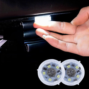 Mini Lámpara LED Táctil para Auto, Luz Ambiental Inalámbrica, Lámpara de Lectura Nocturna Portátil, Bombilla para Techo de Auto, Luz Interior para Auto - Product Image 1