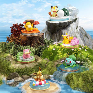 Véritable Pokémon Naturel <span class=keywords><strong>Fun</strong></span> Thème Ornements Set <span class=keywords><strong>Pikachu</strong></span> Figures Haute Qualité Anime Style Action Figures Mignon Cadeaux pour les Fans - Product Image 1