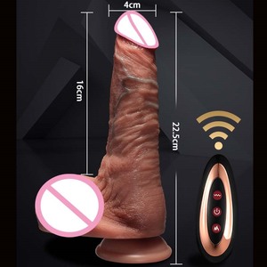 ZRX Super Puissant Chauffant Télescopique Grand Réaliste Énorme Dildo Vibrateur Jouet Sexuel pour <span class=keywords><strong>Femme</strong></span> Masturbation Dildos XXL - Product Image 6