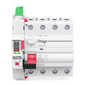 Interruptor <span class=keywords><strong>Diferencial</strong></span> Inteligente Tuya <span class=keywords><strong>WiFi</strong></span> Tipo AC RCCB con Reconexión Automática 2P 4P 16A 25A 40A 63A 30mA, Fabricante Chayo - Product Image 2