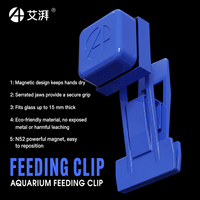 Pinces d'alimentation magnétiques A+ ultra-résistantes pour algues d'aquarium, mini-pinces pour algues marines et légumes pour aquariums d'eau douce et d'eau salée
