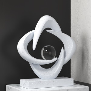 Mueble para vinos de resina "<span class=keywords><strong>La</strong></span> Buena Fortuna Llega", Mueble para <span class=keywords><strong>TV</strong></span>, Escritorio de Oficina, Hogar - Product Image 3