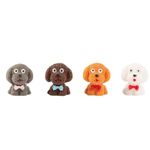 Figurines de chiots en résine Dp Craft, décoration animale pour la maison - Product Image 5