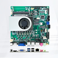 HISWISER ITX Motherboard Mainboard Terintegrasi Intel Core I5 1235U CPU Mendukung 2 X DDR4 MAX 64GB M.2 SSD NVME Mini PCIE
