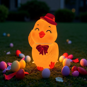 ของตกแต่งบ้านรูปไก่สีเหลืองสุดหรู ของตกแต่งเทศกาลอีสเตอร์ - Product Image 5
