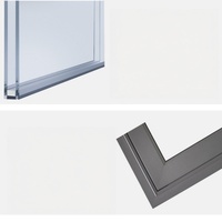 Porte pliante en acier et verre pour balcon et salon, porte pliante insonorisée en alliage d'aluminium, porte pliante en alliage d'aluminium innovante