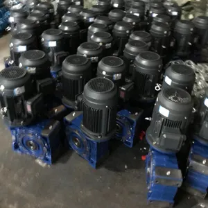 Motor ac gigi cacing NMRV150, motor ac tiga fase dengan ventilasi paksa fase tunggal 220V