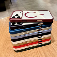 Coque de téléphone magnétique transparente antichoc pas chère pour iPhone 17, compatible avec iPhone 15 Pro Max, 16, 17, 14