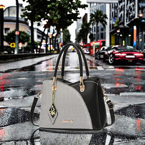 Nouveaux sacs à main décontractés en cuir PU tendance, doux, durables, à deux bretelles, grande capacité, imperméables, à bandoulière, avec fermeture éclair, pour le shopping et les voyages - Product Image 3