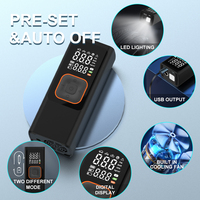 Gonfleur de pneus numérique portable, moniteur de pression des pneus, pompe à air manuelle pour pneus de voiture, maintient une pression optimale, pour une conduite fluide