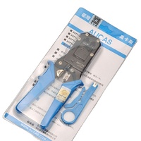 Outils de sertissage de sertisseuse en gros 100PCS borne pince à fil câble ethernet et prise de connecteur