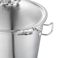 Équipement de Fermentation Artisanale 35/65L – Cuve en Acier Inoxydable pour Vin et Jus – Fermenteur Pressurisé