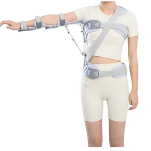 Comfortabel en ademend armabductie-fixatieapparaat voor postoperatief comfort, schouderondersteuning en vaste genezing - Product Image 4