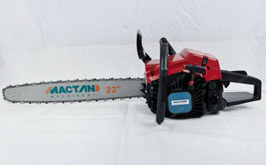 Tronçonneuse à essence monocylindre 52cc de fabrication chinoise, puissante, pour la coupe du bois - Product Image 2