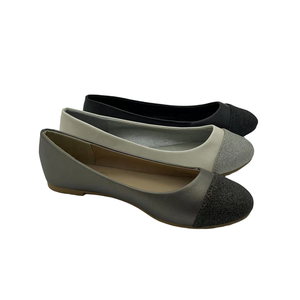 Venta directa de fábrica al por mayor, ZAPATOS <span class=keywords><strong>BARATOS</strong></span> para caminar, informales, de cuero PU, zapatos perezosos simples, zapatos planos de verano suaves y cómodos para mujer C - Product Image 1
