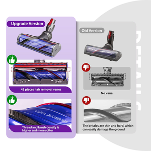 Accessoire pour aspirateur Pièces détachées <span class=keywords><strong>Brosse</strong></span> <span class=keywords><strong>de</strong></span> tête <span class=keywords><strong>Brosse</strong></span> à rouleaux motorisée <span class=keywords><strong>Brosse</strong></span> électrique <span class=keywords><strong>Brosse</strong></span> <span class=keywords><strong>de</strong></span> tête V8 <span class=keywords><strong>V10</strong></span> - Product Image 3