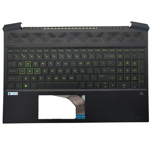 For HP Pavilion Gaming 15-EC 15Z-EC Laptop Top Cover 15.6'' Series Upper Case with Backlit <b>Keyboard</b> L72597-001 - Product Image 1