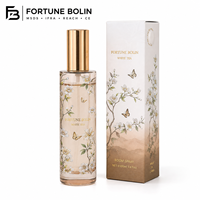 Spray d'ambiance de luxe personnalisé 100 ml, écologique, à la lavande, pour la maison ou la voiture, spray d'ambiance à étiquette privée