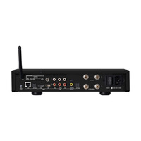 Amplificateur stéréo haute fidélité CL-300W Pro Mini en alliage d'aluminium 2x275W 4 sorties DAC DSP WiFi/BT 5.0 ARC AirPlay 2 Entrée phono