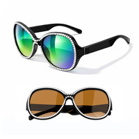 Lunettes de soleil sans fil tendance F07 pour femmes, de luxe, avec écouteurs étanches à chargement Type-C et suppression du bruit, lunettes intelligentes