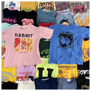 เสื้อยืดคอกลมผู้ชายแบบใหม่ ขายส่งจำนวนมาก ส่งแบบสุ่ม ผ้าฝ้ายคุณภาพสูง พิมพ์ลายแฟชั่น - Product Image 3