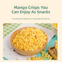 Gefreeze-droogde mangoblokjes (Yunnan) verpakt; gesneden mango snacks voor bakken, commercieel gebruik; gezonde bijvoeging voor fruitthee