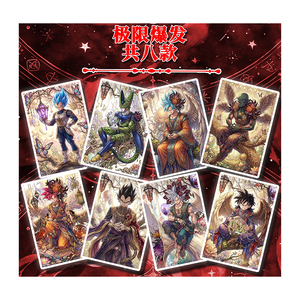 Carte da Gioco Collezionabili <span class=keywords><strong>Anime</strong></span> <span class=keywords><strong>Giapponesi</strong></span> in Carta Acrilica Serie Fury Soul Dragon Ball TCG Huohu all'Ingrosso - Product Image 5