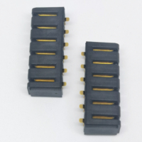 DGDTE 5,0mm Rastermaß Kupferlegierung & Kunststoffgehäuse Buchse/Stecker mit Hochwertiger Beschichtung für Kabellose Bluetooth-Lautsprecher-Batterie