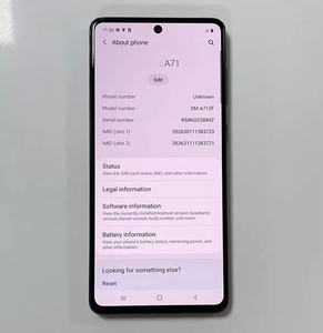 Teléfono Móvil <span class=keywords><strong>A71</strong></span> <span class=keywords><strong>Android</strong></span> Versión Estadounidense Casi Nuevo Gran Oferta Venta al por Mayor con Huella Dactilar - Product Image 4