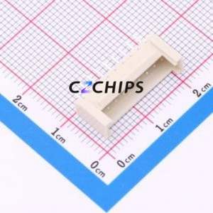 ZX-HY2.0-9PZZ-GW Wire-to-Board Pin Header Through hole Component (THT),P=2mm Connector 1x9P 2mm Through Hole HY - Product Image 1