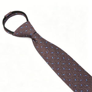 Cravates à fermeture éclair pré-nouées en gros pour hommes – Cravate formelle prête à porter pour affaires, mariage, marié, uniforme - Product Image 5