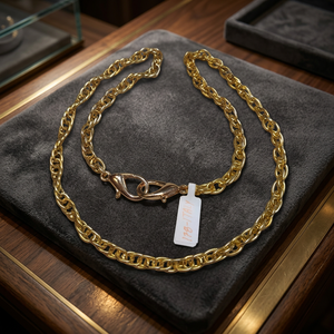 Collier de mode artisanal en perles italiennes, pierres et céramiques corallines # 178 - Product Image 2