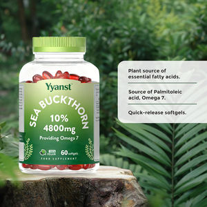 Cápsulas blandas de espino amarillo de alta calidad, marca privada, 100% veganas, antioxidantes y que promueven la reparación de tejidos. - Product Image 2