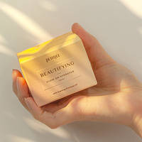 Boîte d'emballage personnalisée pour soins de la peau, carton cosmétique pliable avec logo imprimé, emballage en papier pour lotion de soin de la peau