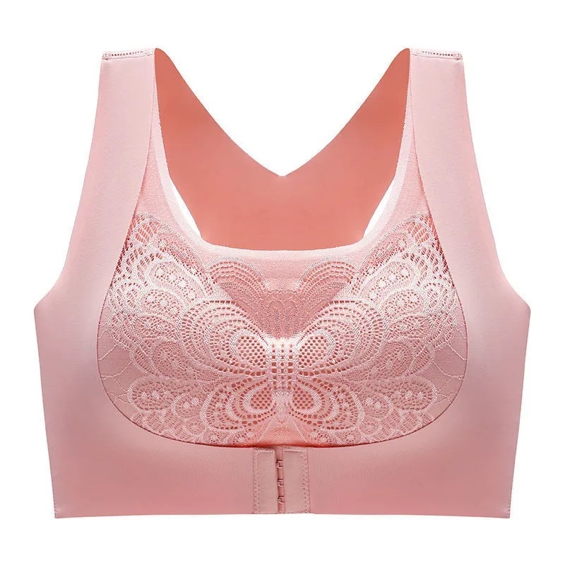 Women's Underwear Lace Seamless Bras Lingerie Ladies Push Up Brassiere Sports Fitness Wireless Large Size Bra