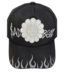 Casquette de baseball en jersey de performance brodée personnalisée, style streetwear <span class=keywords><strong>Latino</strong></span>, motif camouflage délavé vintage, patch démon gothique, style LA Dad - Product Image 6