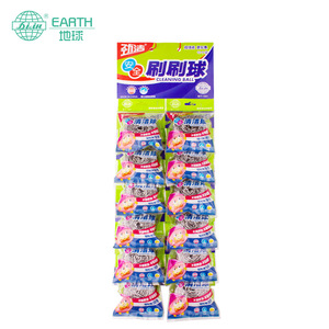 Jingjie Cleaning Ball 12Pcs Stainless Steel Wool Kitchen Stain Remover Solid Shape - Product Image 1